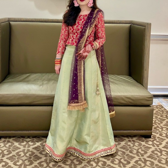 Pakistani Indian Lehenga choli - Picture 1 of 7